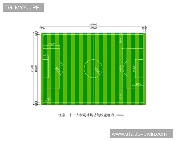 正规11人足球场尺寸及其对比赛的影响与标准解析
